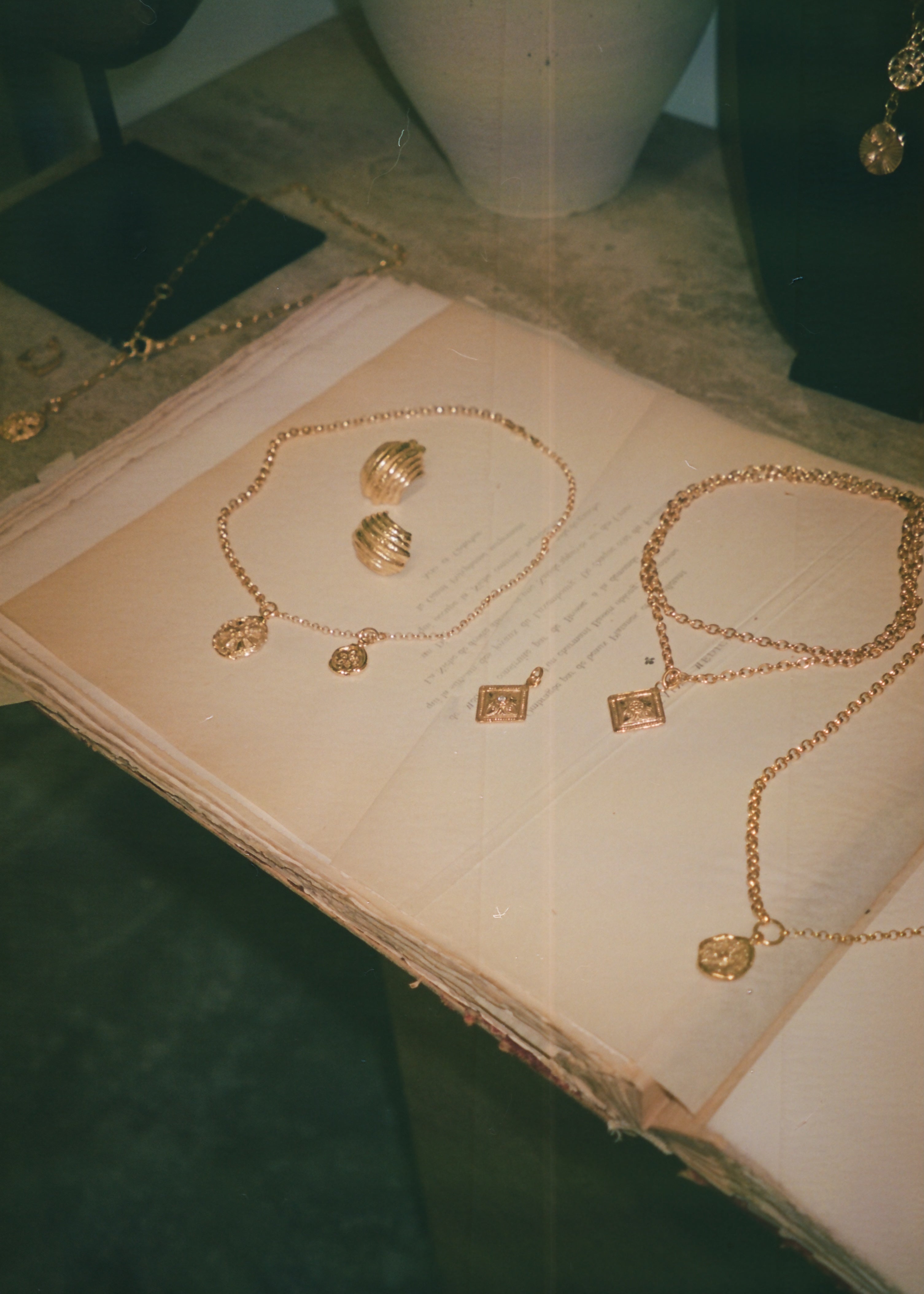 Remnants of Athína Earrings