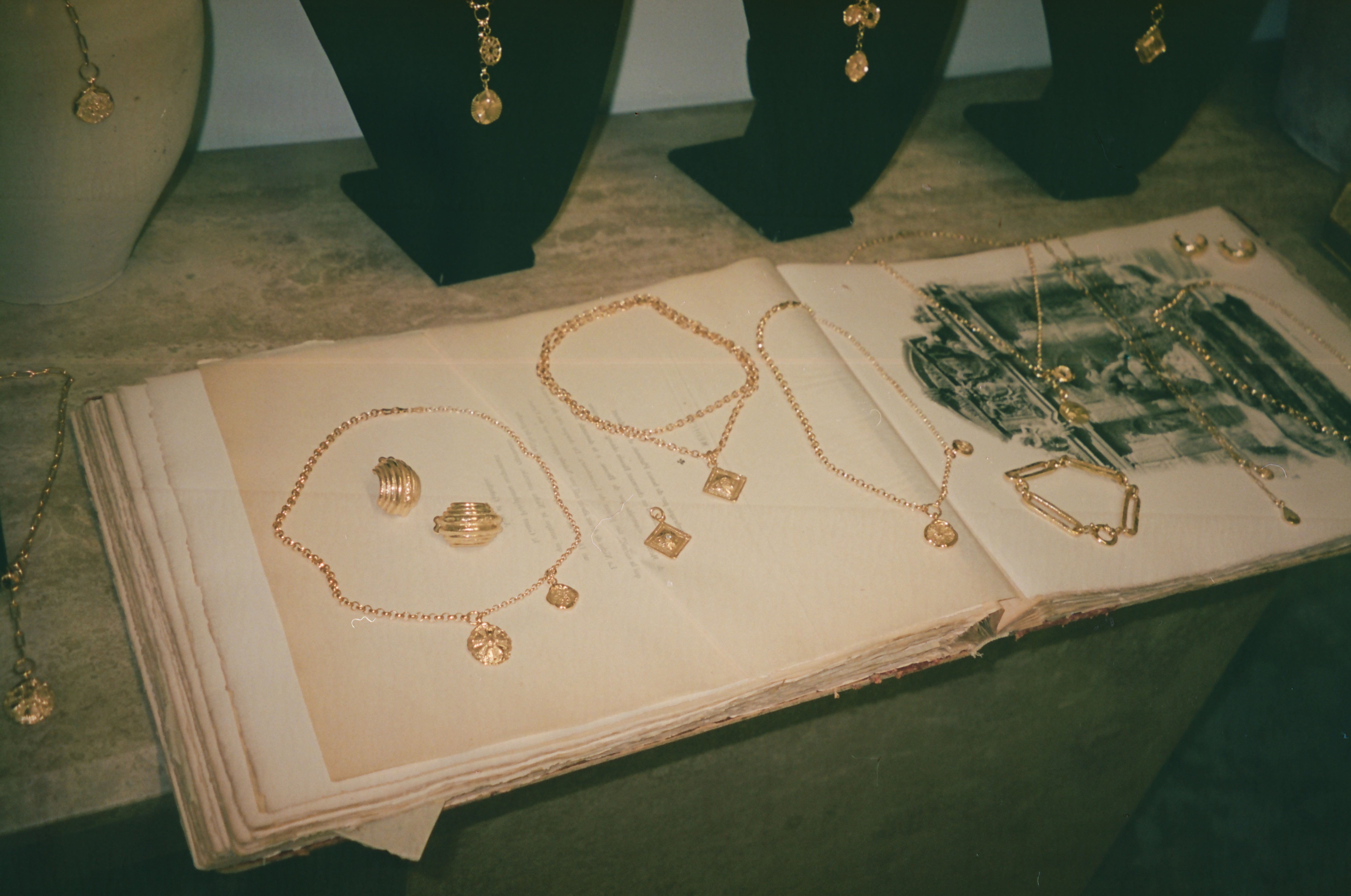 Fragments of A Fresco Necklace