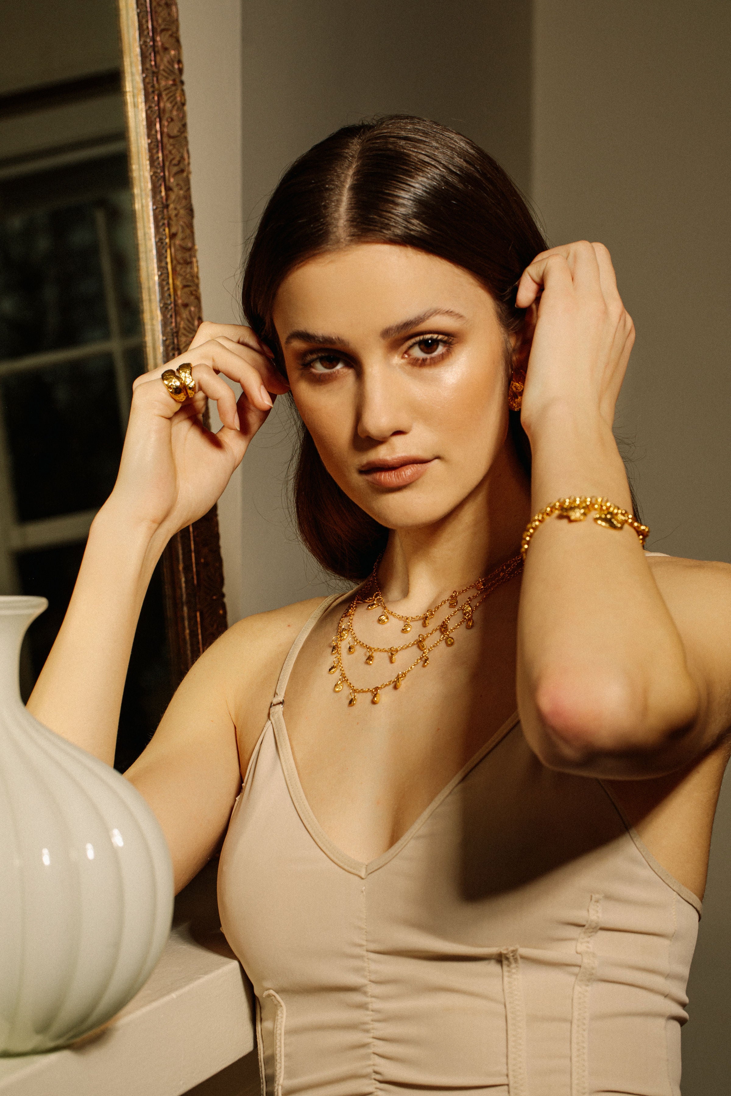 Golden Altar Necklace