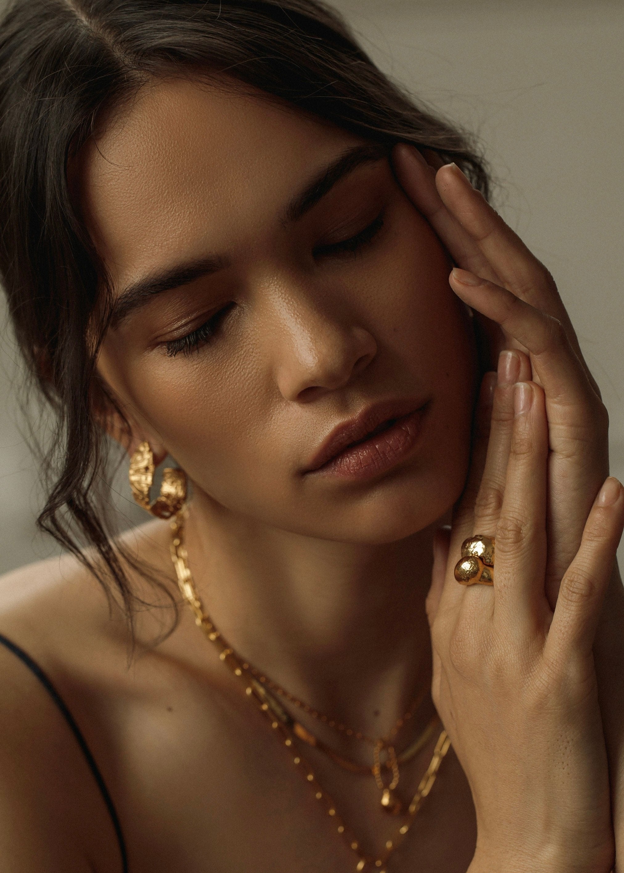 Fragment of Time Earrings