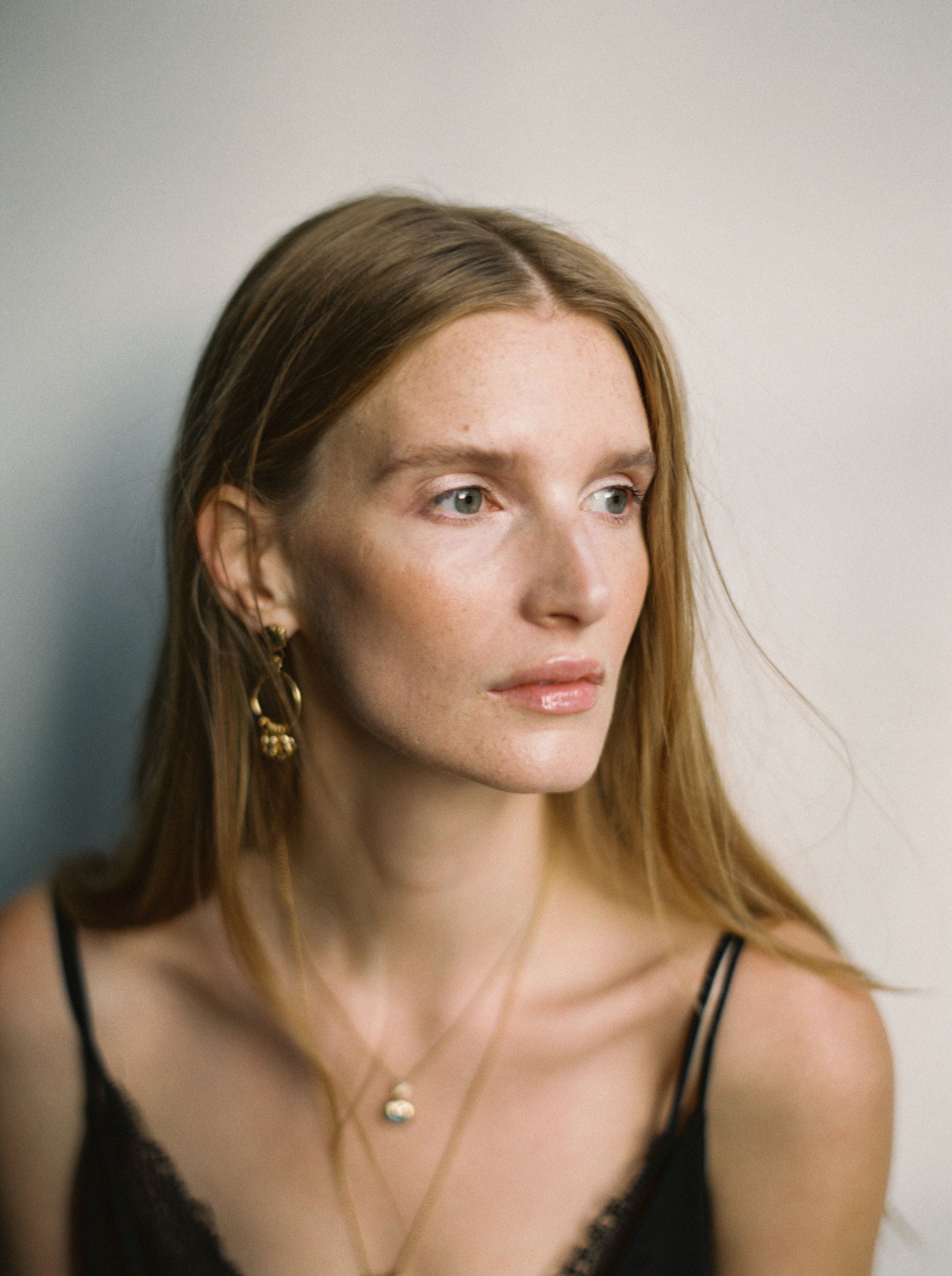 Two Crowned Angels Earrings