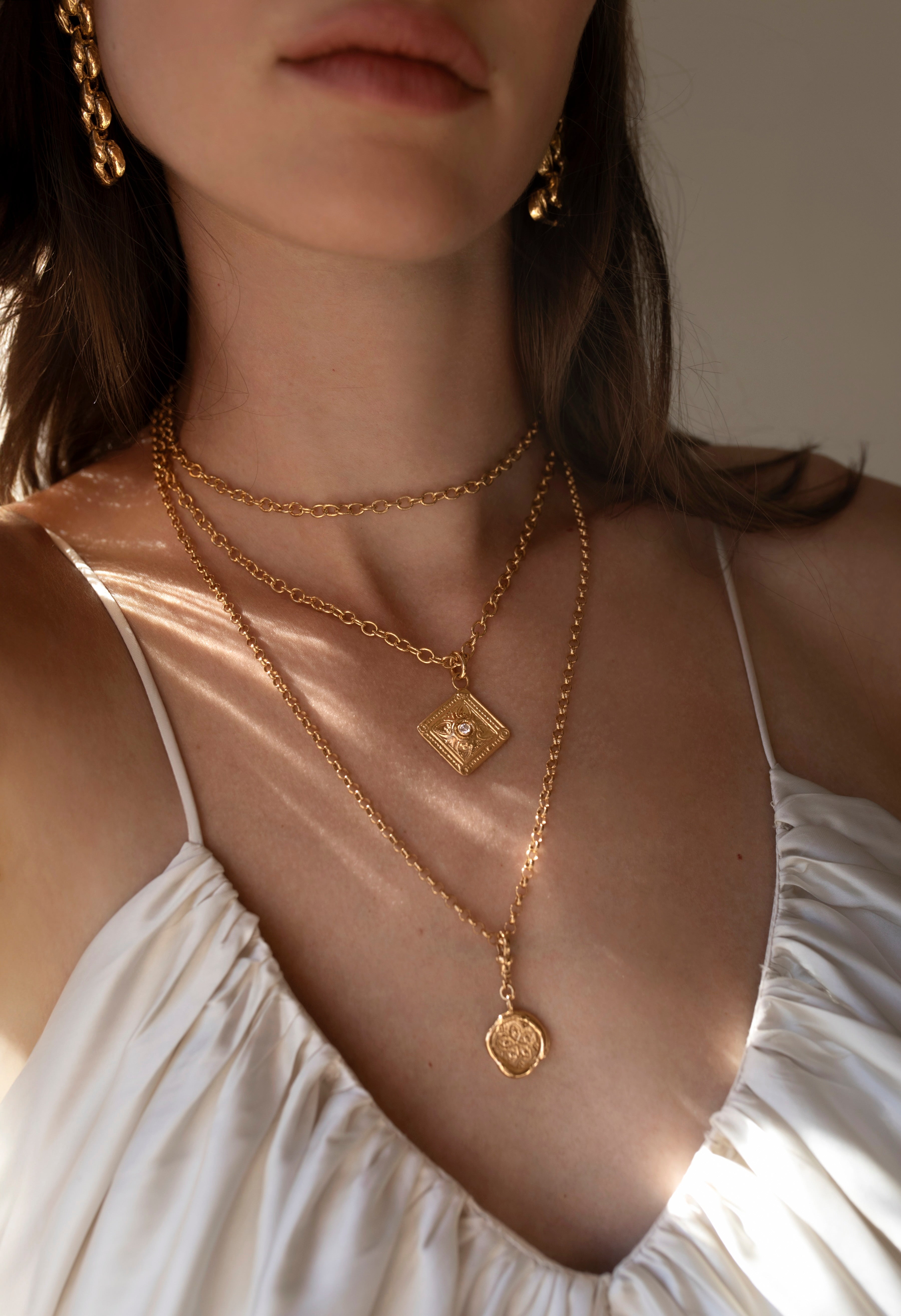 Diamond Allegory Of Estoi Wrap Necklace