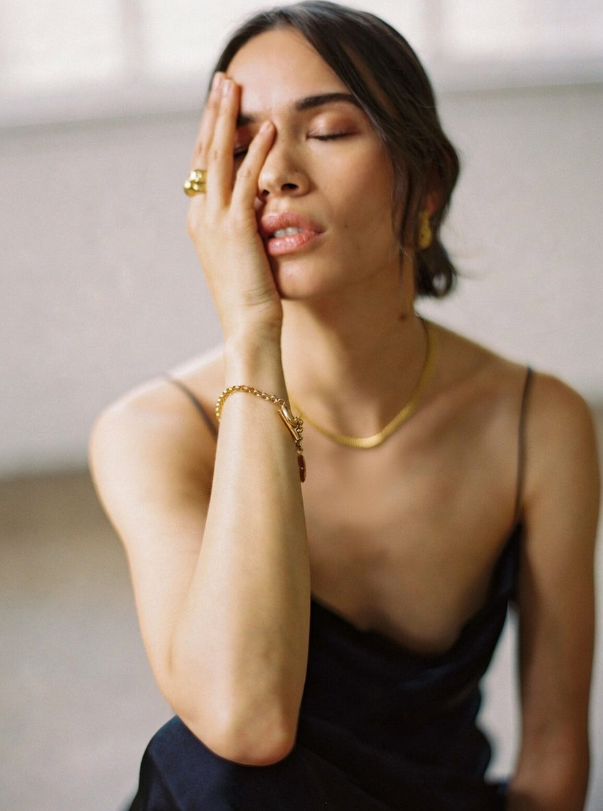 Baby Sleeping Venus Necklace