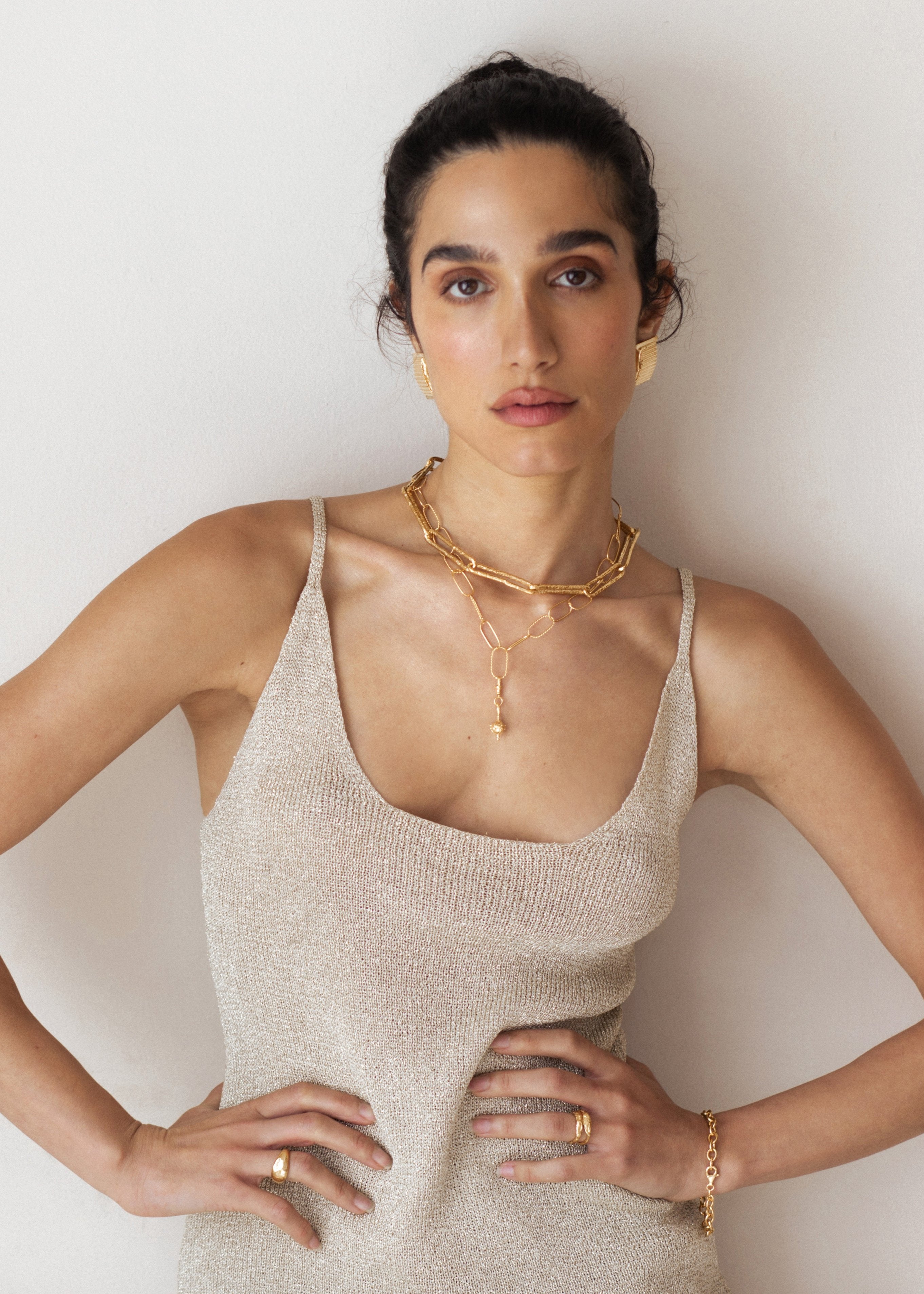 Trove Ornate Lariat Necklace