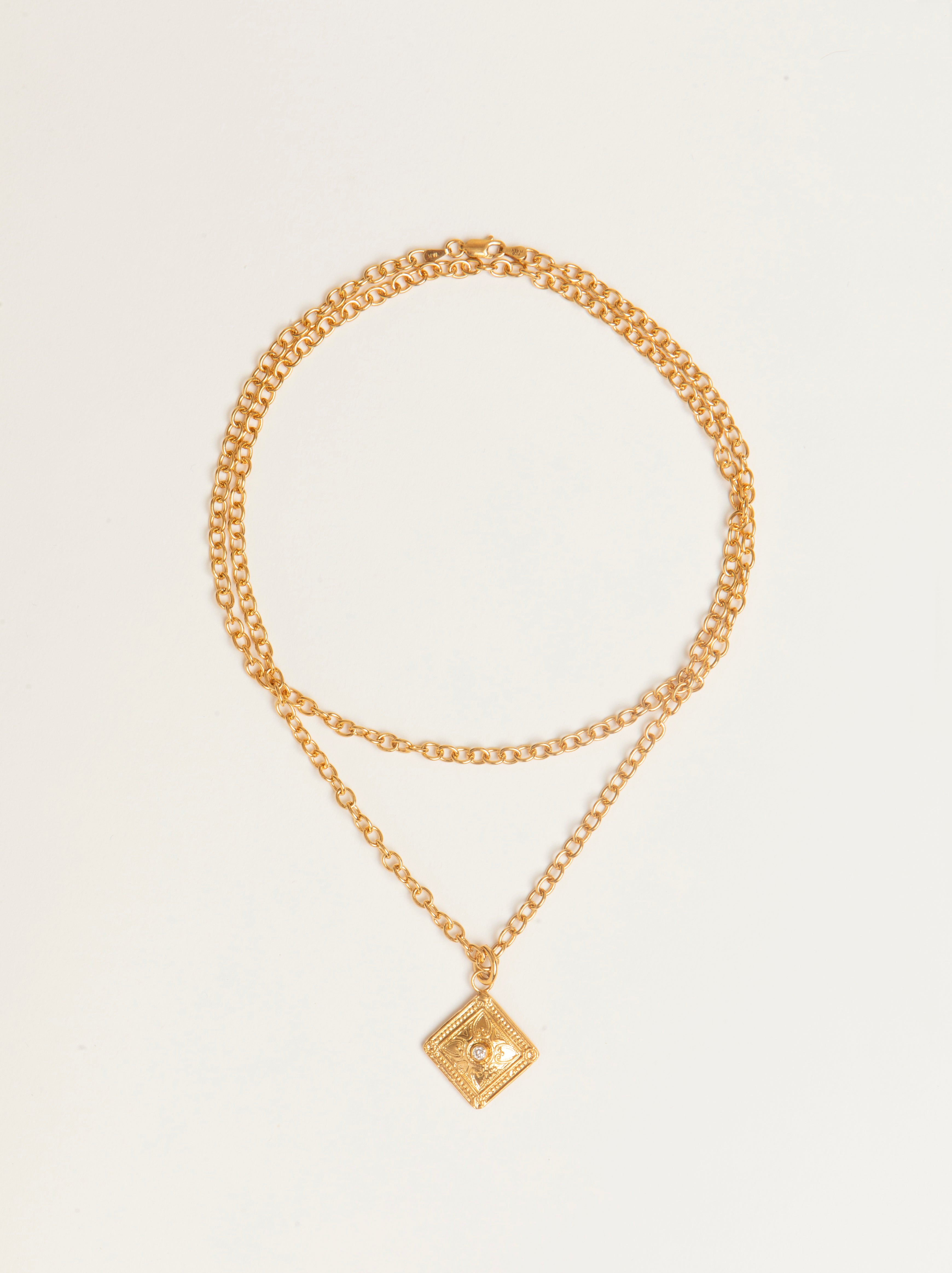 Diamond Allegory Of Estoi Wrap Necklace