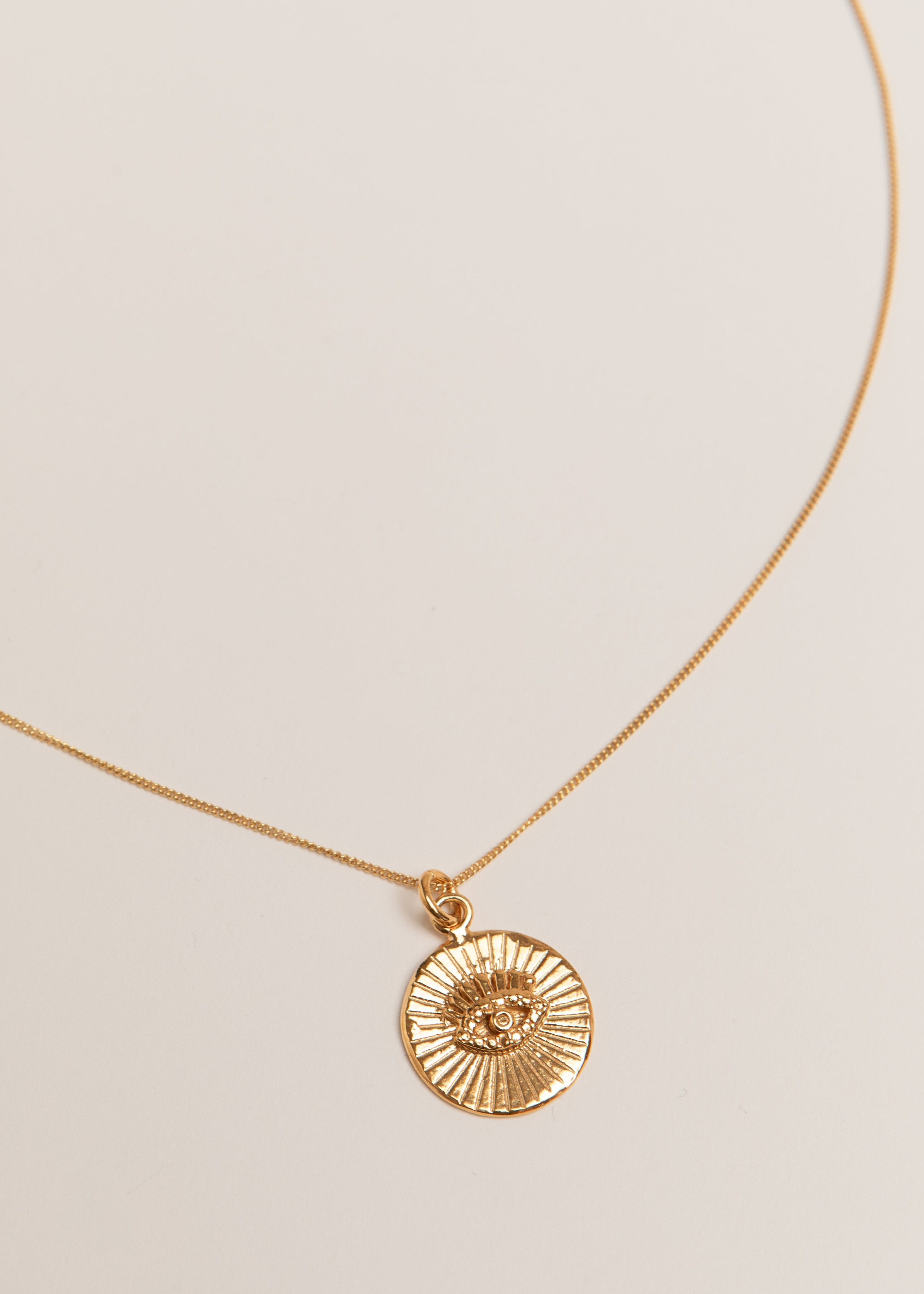 Illuminating Eye Necklace