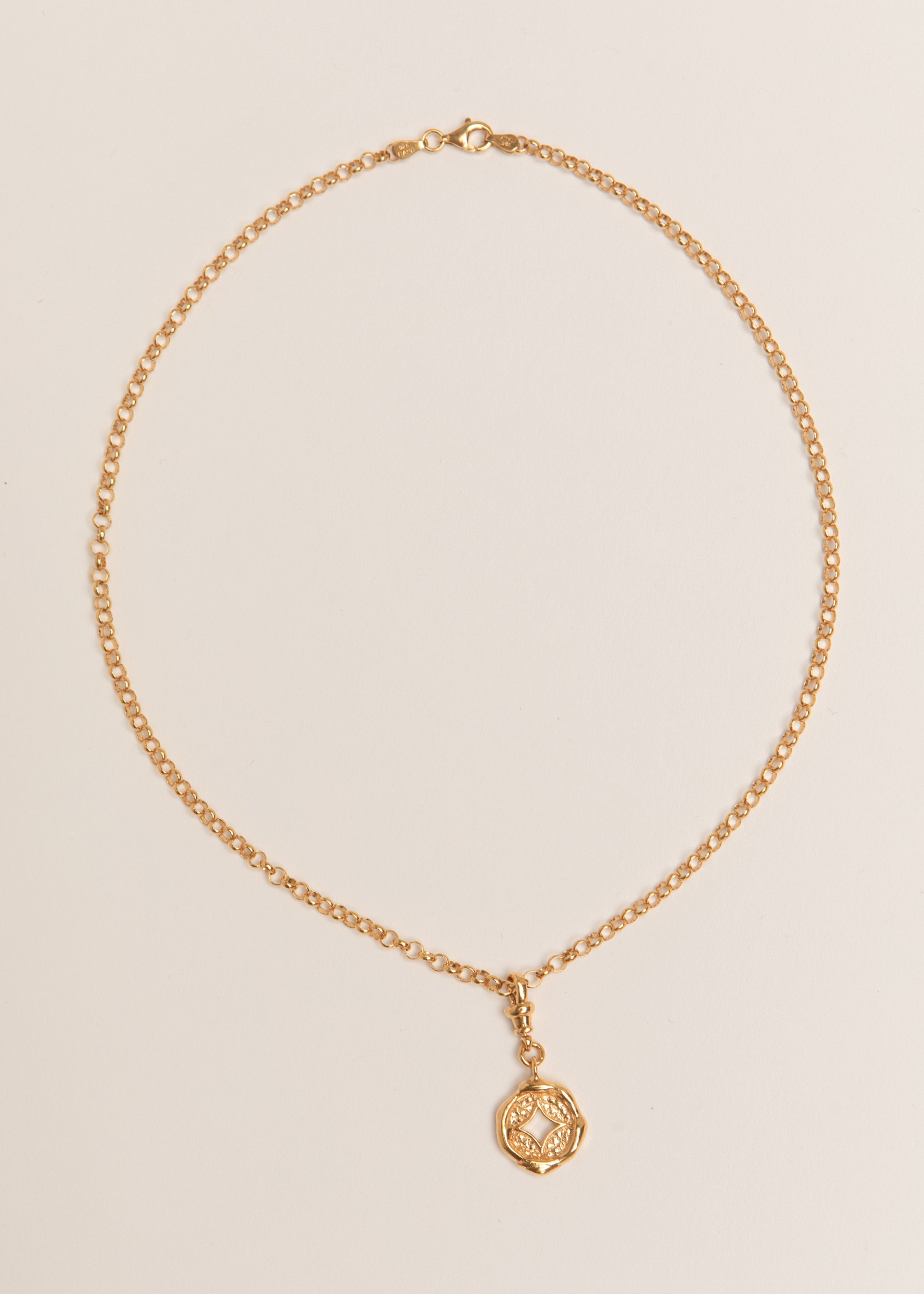 Gilded Resilience Necklace