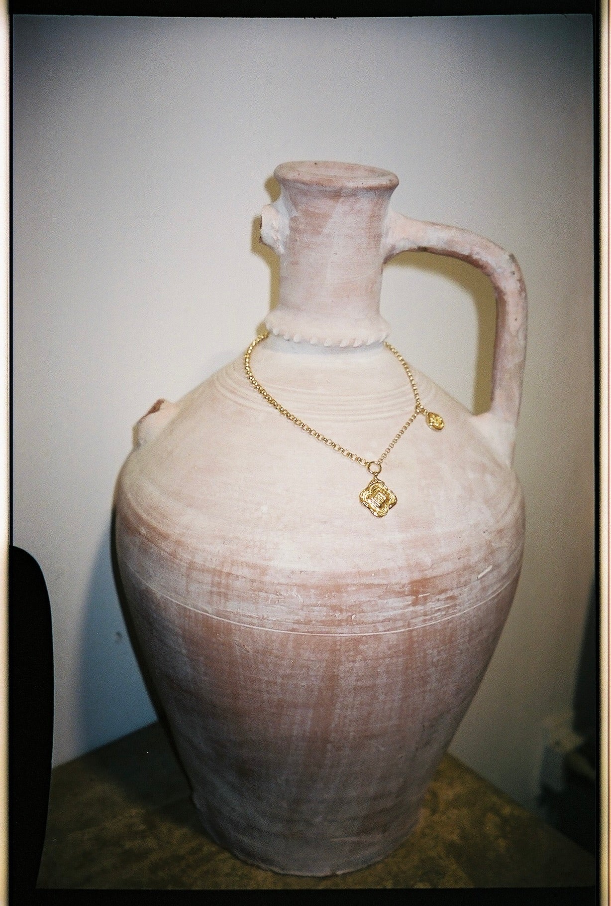 Colliding Compass Necklace