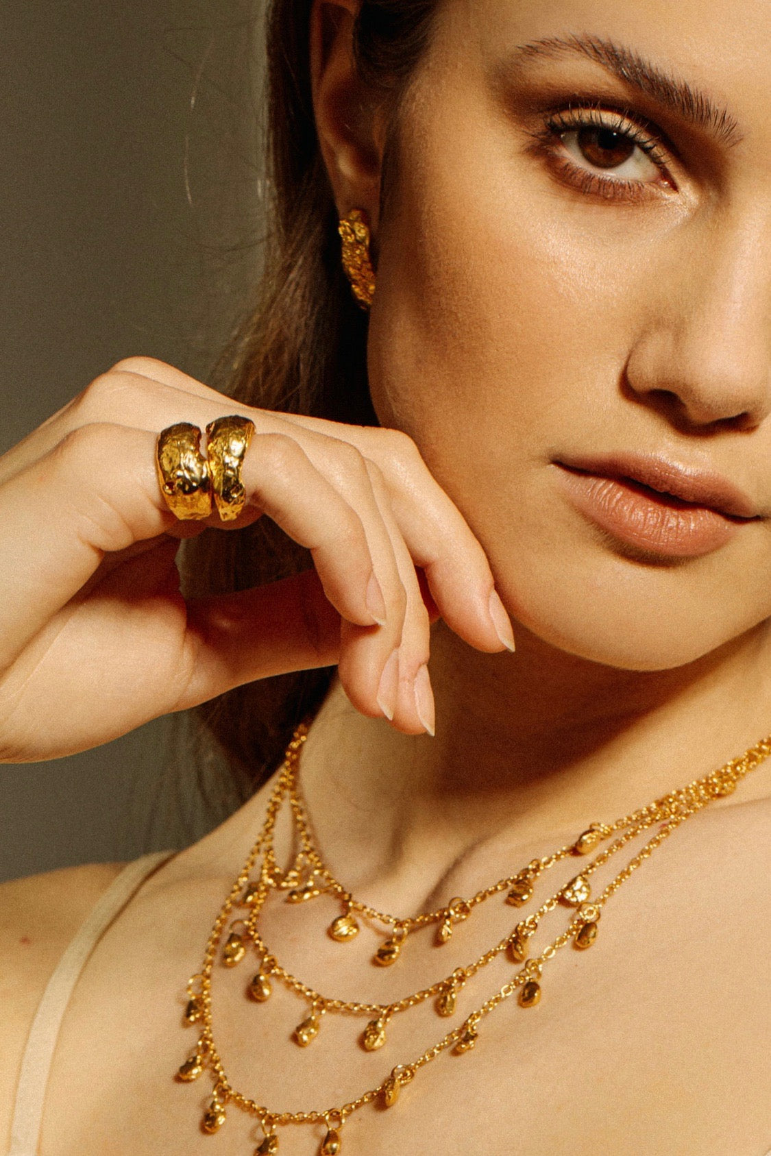 Golden Altar Necklace