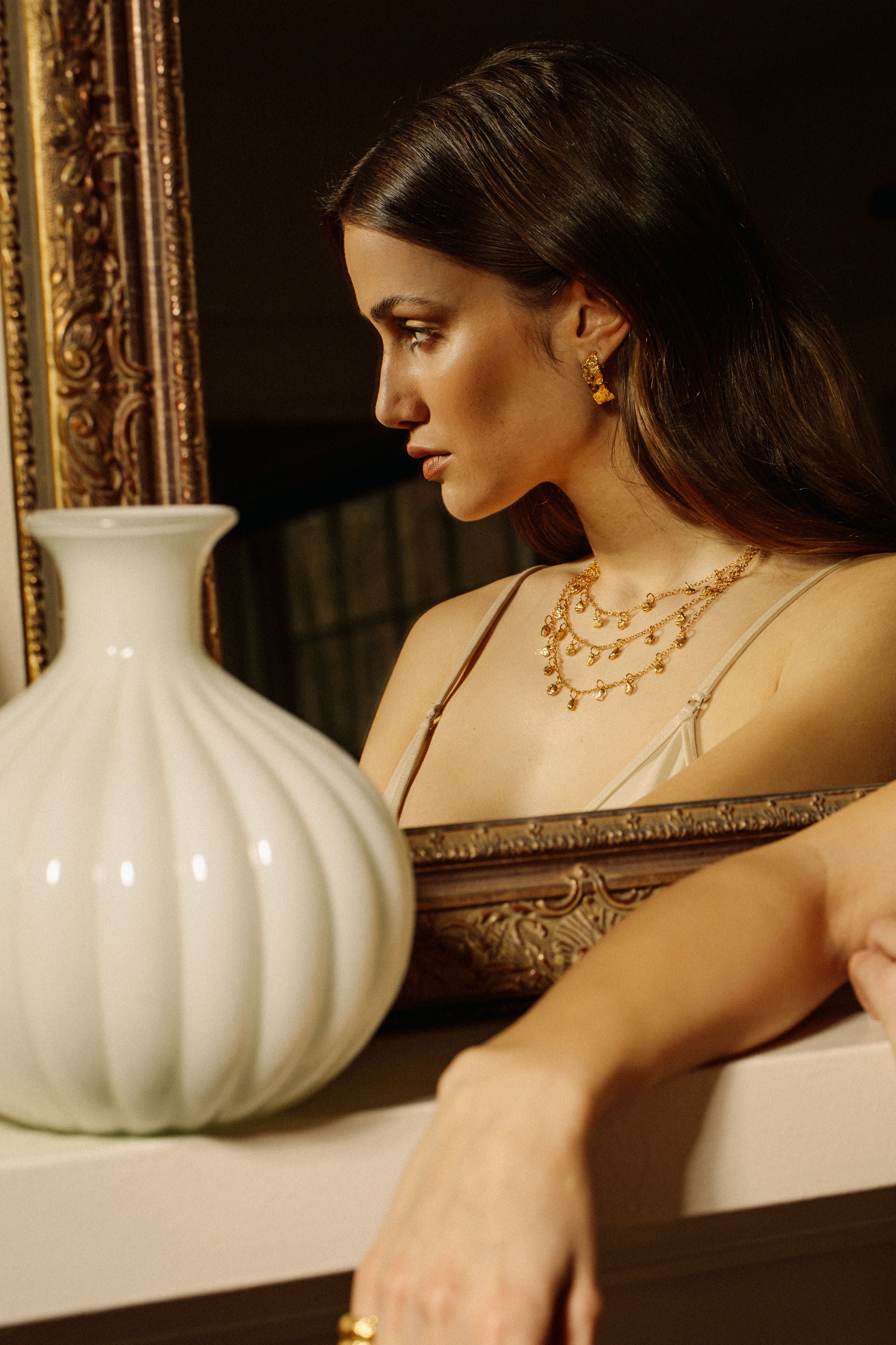 Golden Altar Necklace