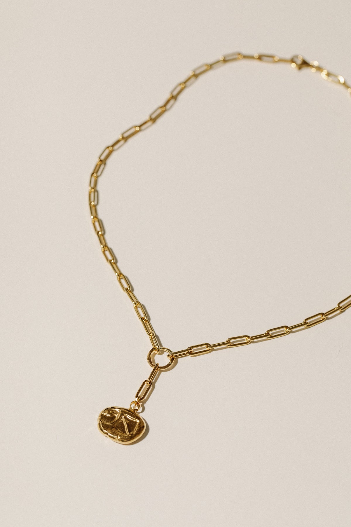 Origin Of Time Lariat Necklace