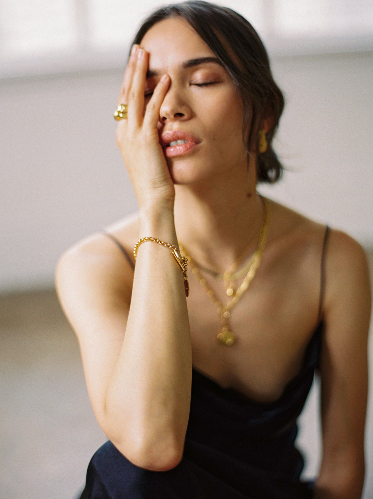 Origin Of Time Lariat Necklace