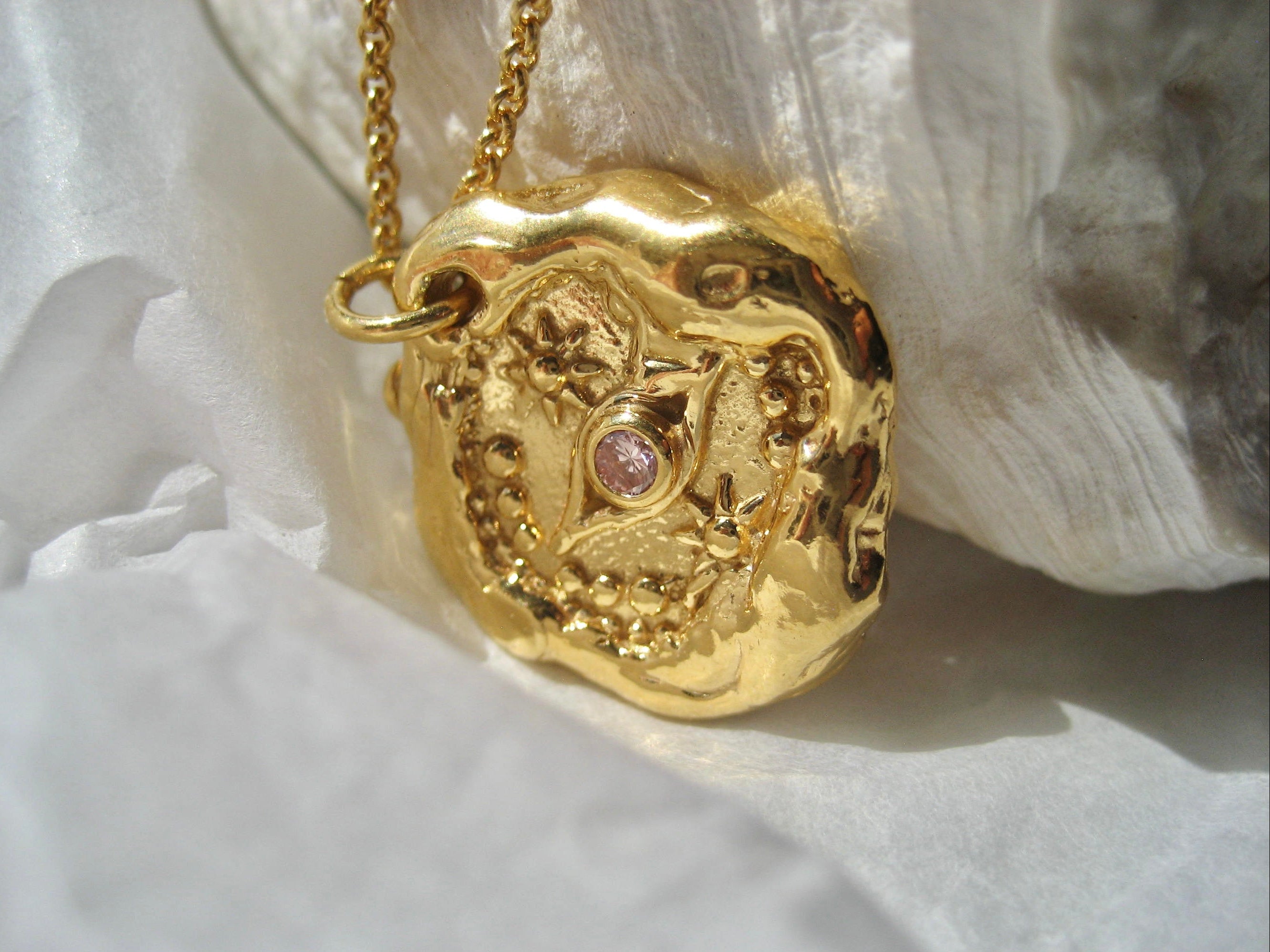 Her Watchful Gaze Necklace