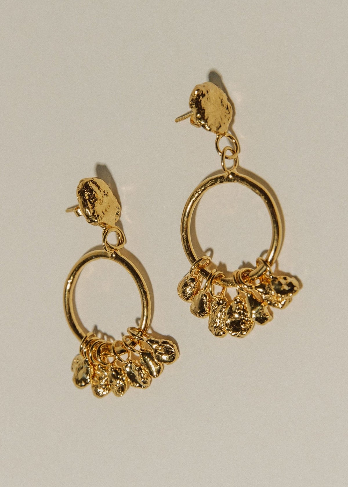 Two Crowned Angels Earrings