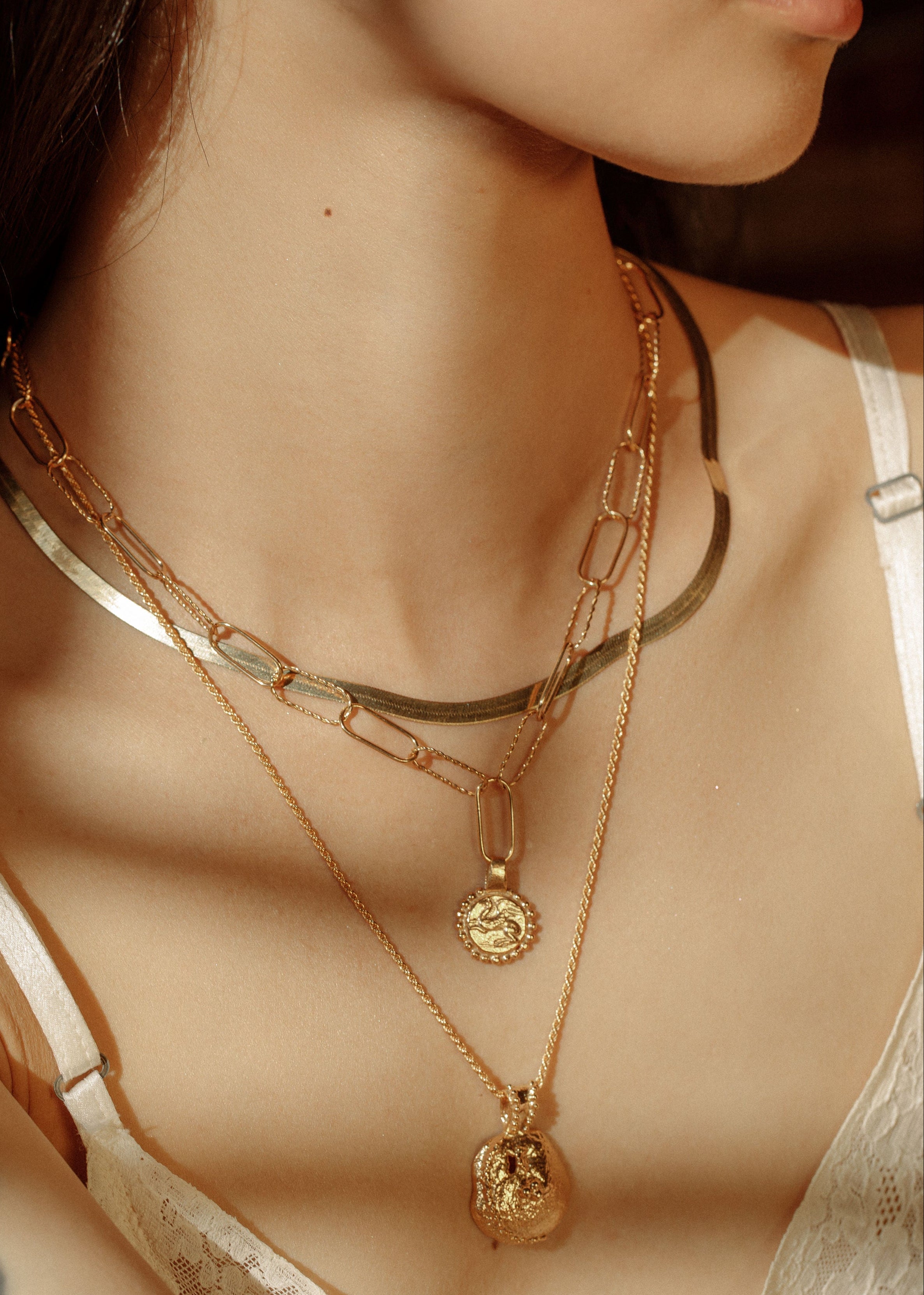 Gilded Chancel Necklace