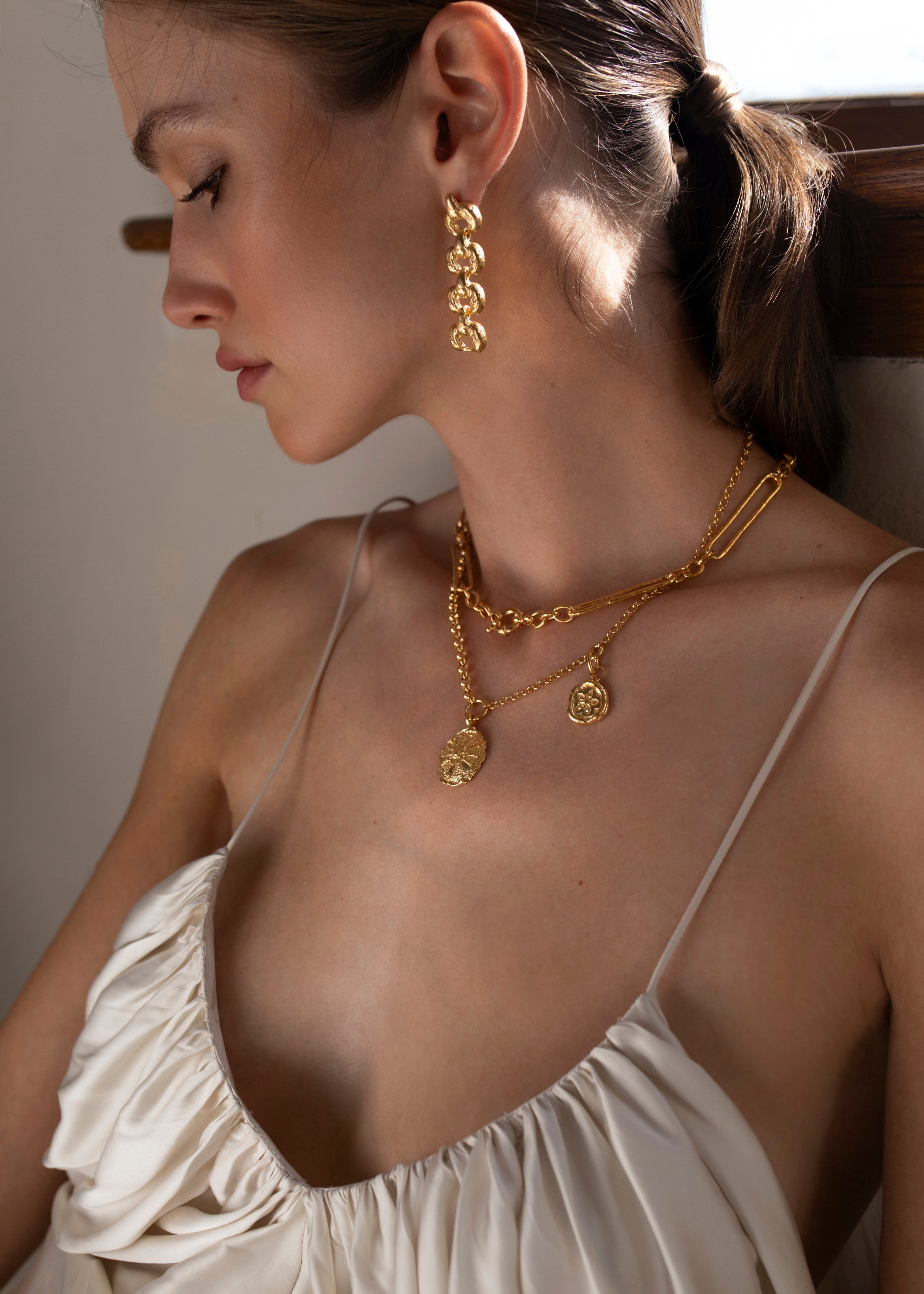 Fragments of A Fresco Necklace