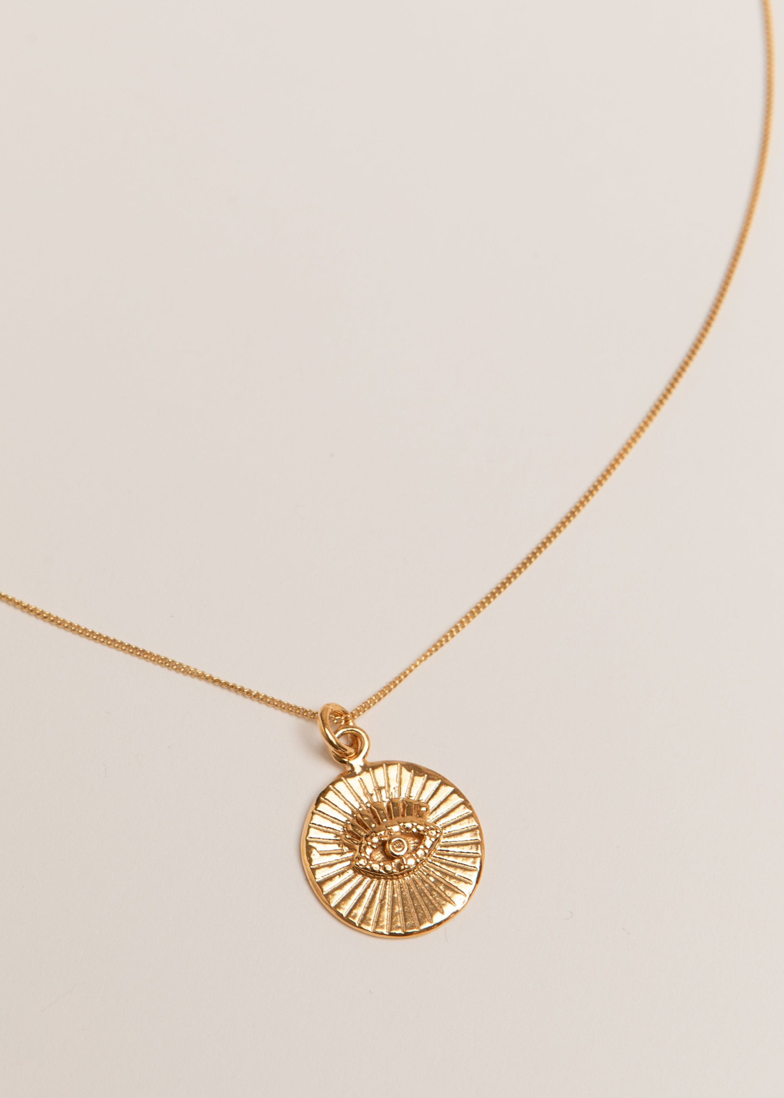 Illuminating Eye Necklace