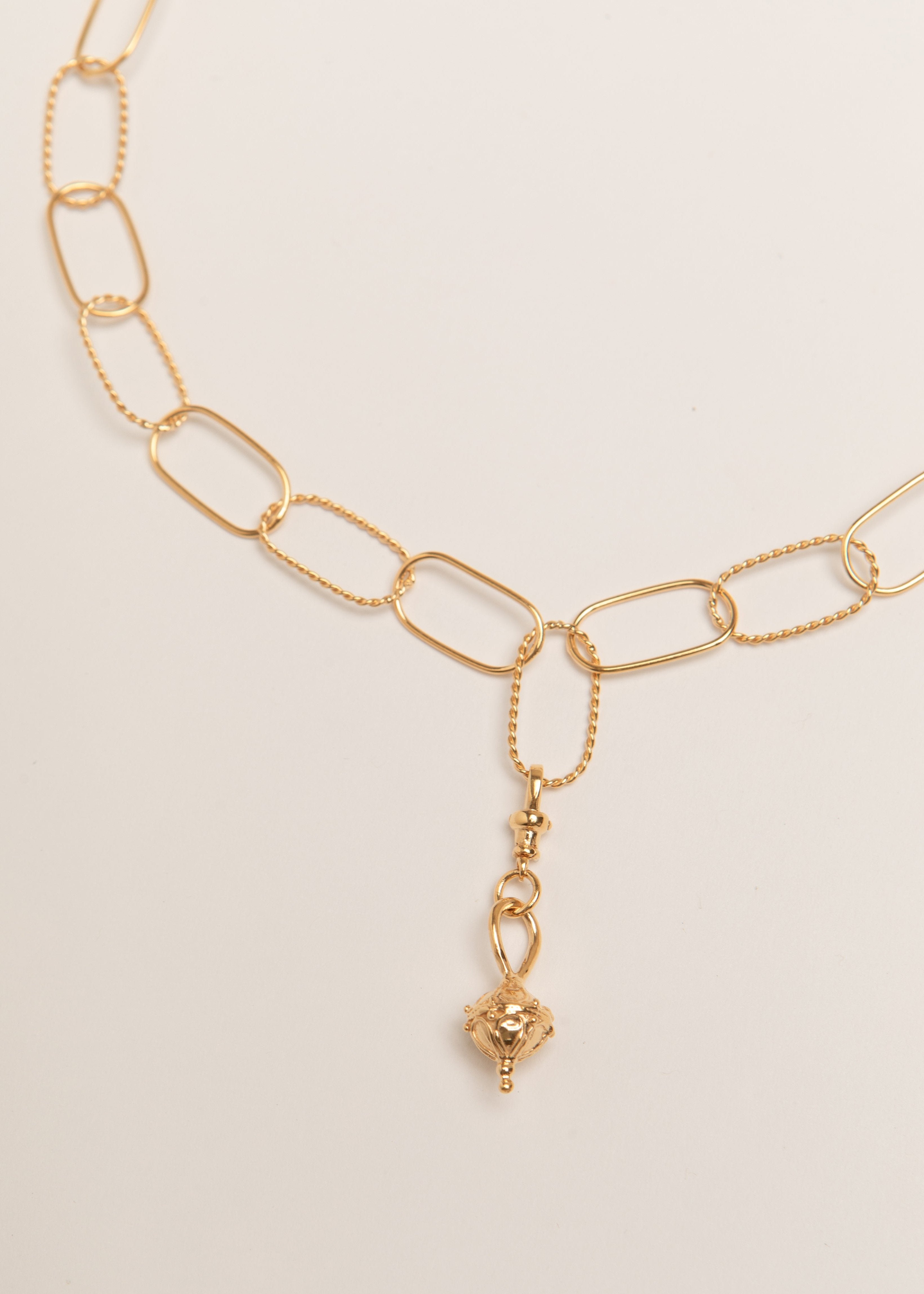 Trove Ornate Lariat Necklace