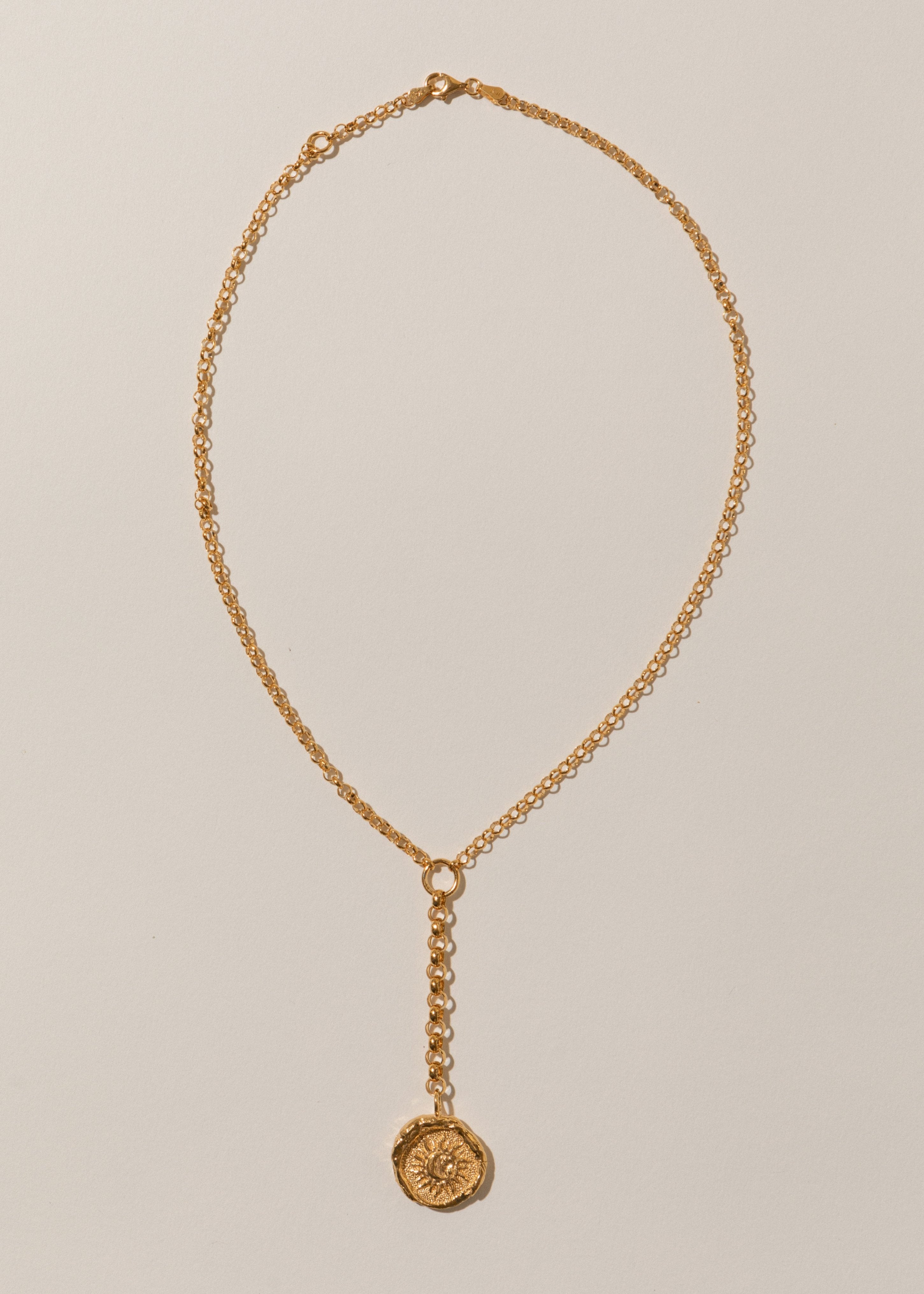 Bay of Silence Lariat Necklace