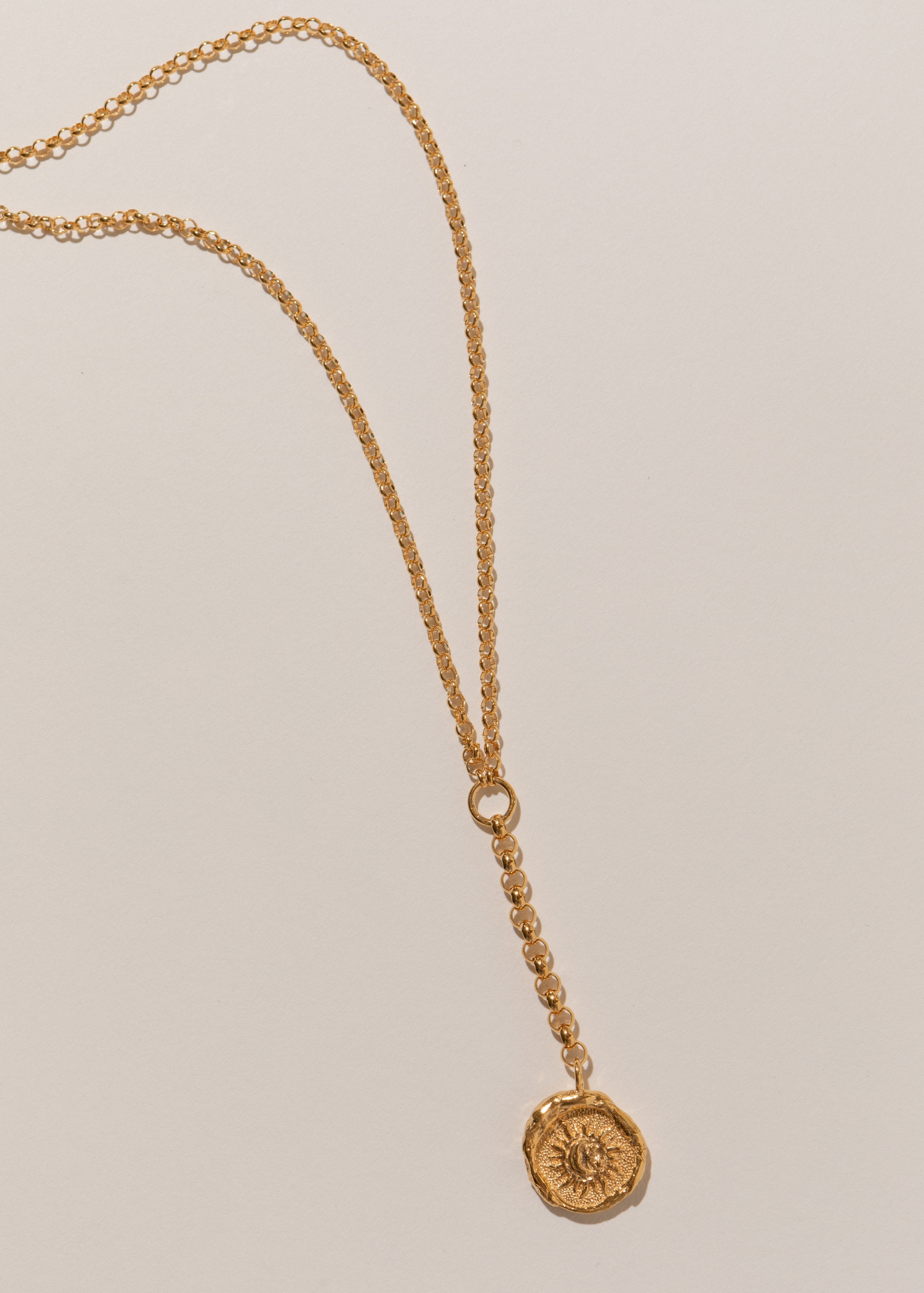 Bay of Silence Lariat Necklace